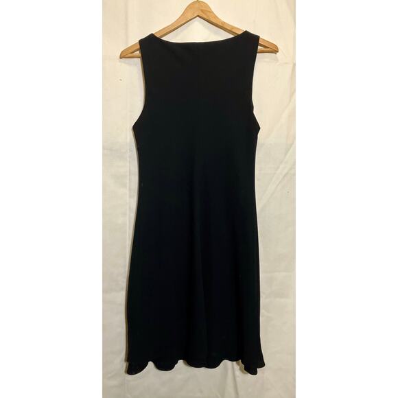 S.L. Fashions Black Sleeveless Dress 12P - Picture 3 of 3